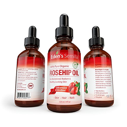 Eden's Semilla rosehip oil dropper for precise facial application