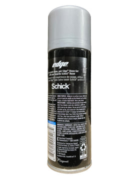 Edge Ultra Sensitive Shave Gel packaging display highlighting two-pack value