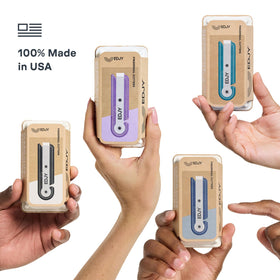EDJY fingernail cutter catching nail clippings for a tidy space
