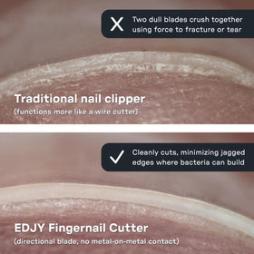 EDJY fingernail cutter made from martensitic steel for durability