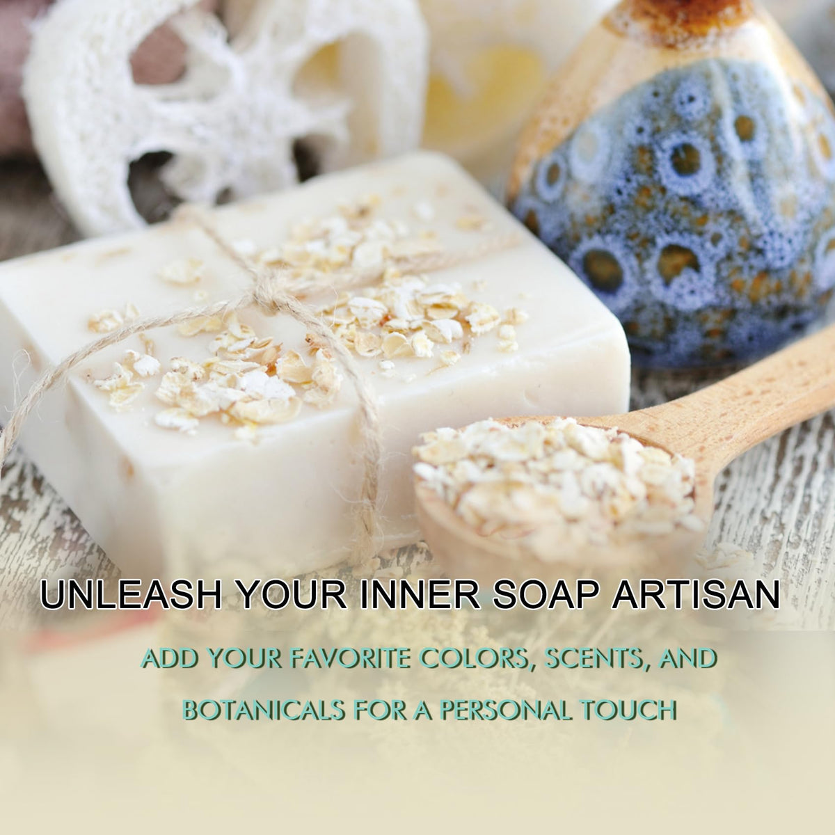 EDSRDRUS vegan and cruelty-free soap base suitable for sensitive skin.