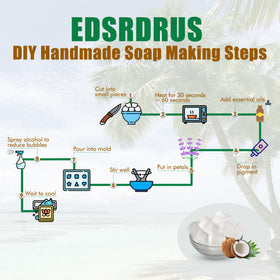 EDSRDRUS family crafting soaps together promotes bonding and learning.