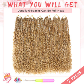Eeanno lightweight box braids designed for comfortable wear
