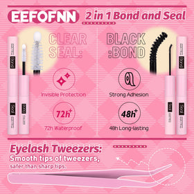 Eefofnn 50D fluffy clusters deliver soft volume and comfortable wear.