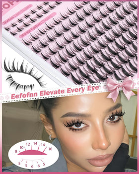 Eefofnn 2-in-1 lash bond and seal kit supports secure wear.
