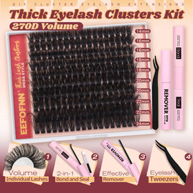 Eefofnn Tweezers for precise, salon-like placement during apps.