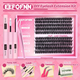 Eefofnn smooth-tips tweezers for precise placement and gentle application.