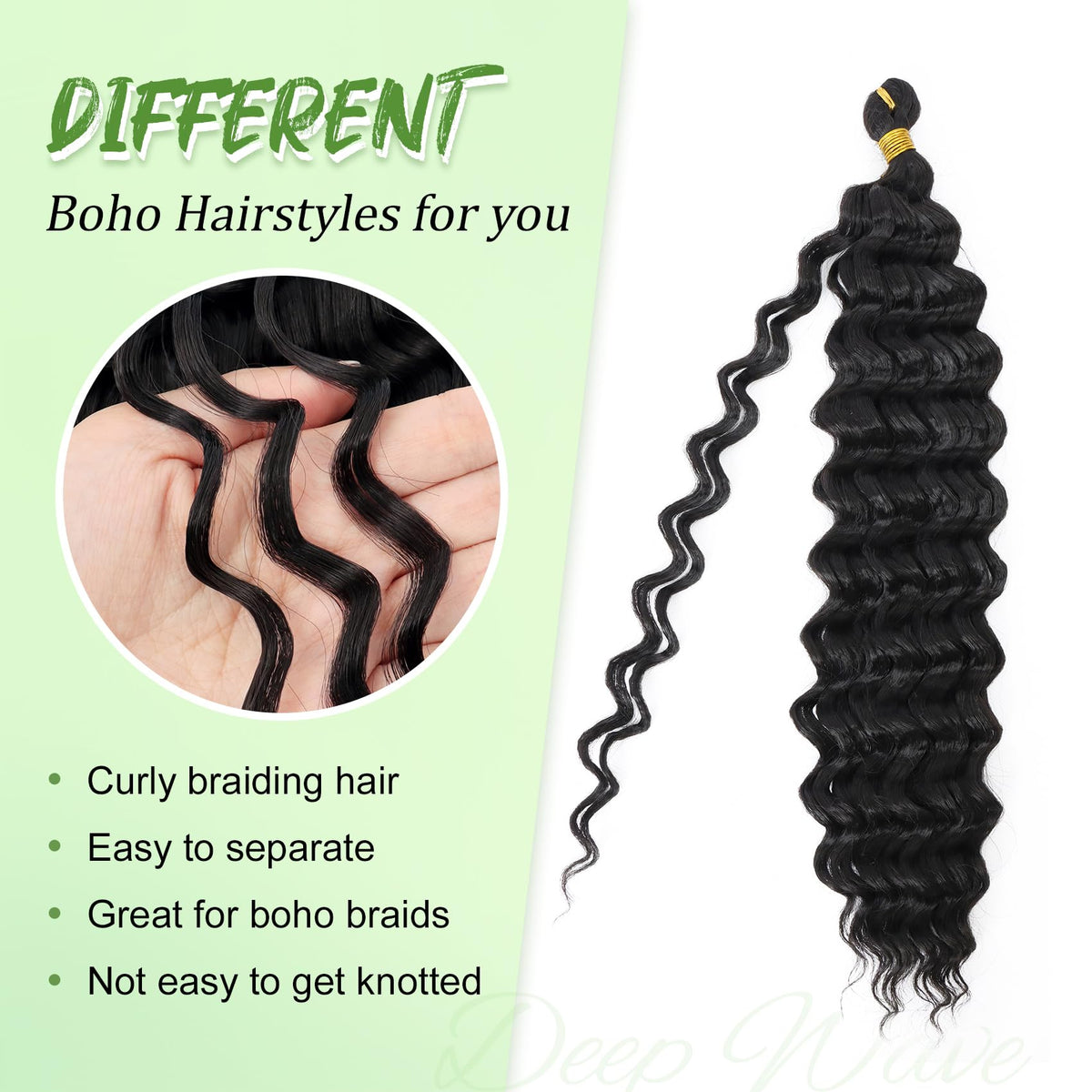EERYA boho box braids look with deep wave texture for versatile styling.