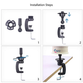 EERYA clips and T-pins kit keeps styling steps organized.