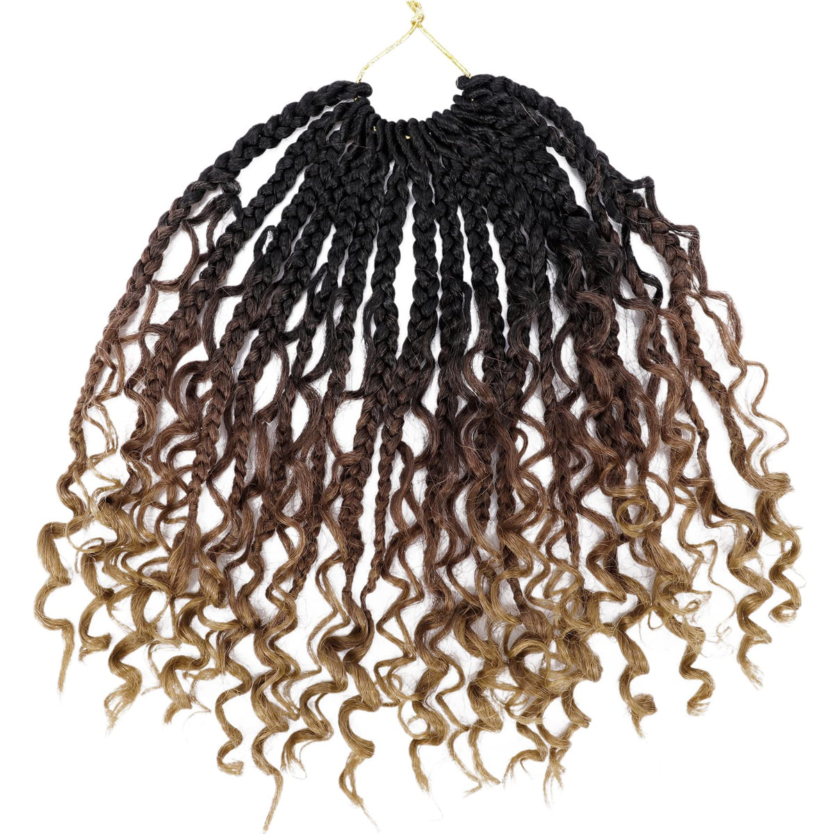 Color varieties of EERYA Goddess Box Braids 10 inch for diverse looks