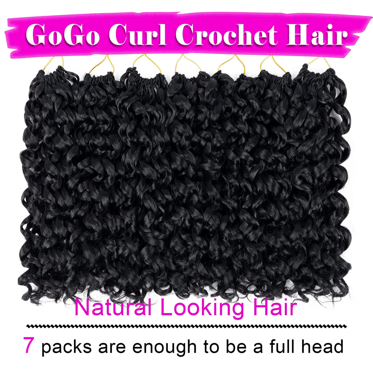 EERYA GoGo Curl 14in short curly hair side view, comfortable for all-day wear.
