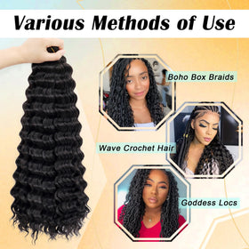 EERYA Ocean Wave Crochet Hair care tips help maintain curls.