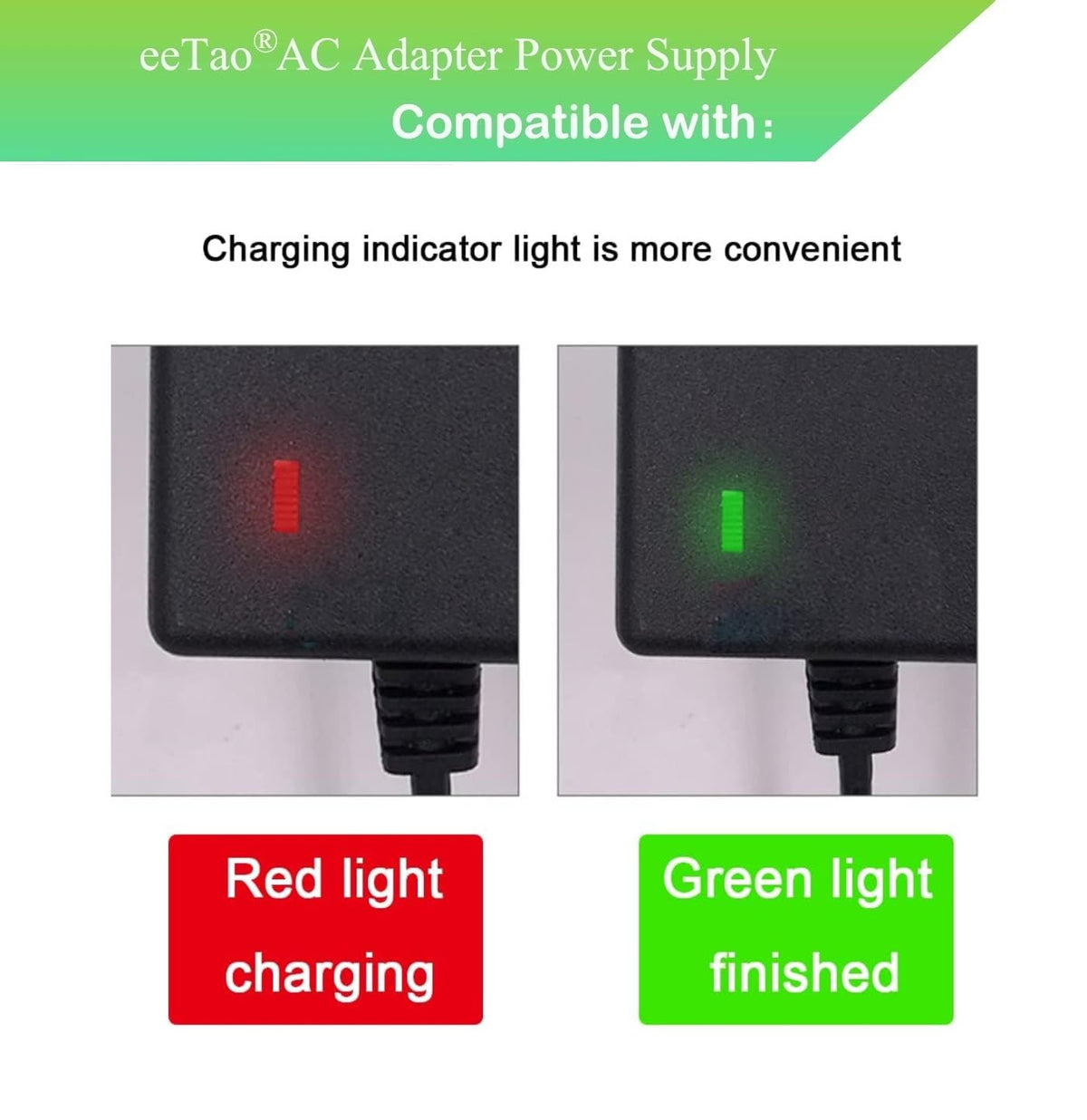 eeTao 100-240VAC input supports global travel charging