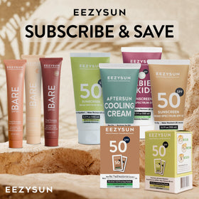 EEZYSUN reef-safe mineral sunscreen formula for responsible sun protection