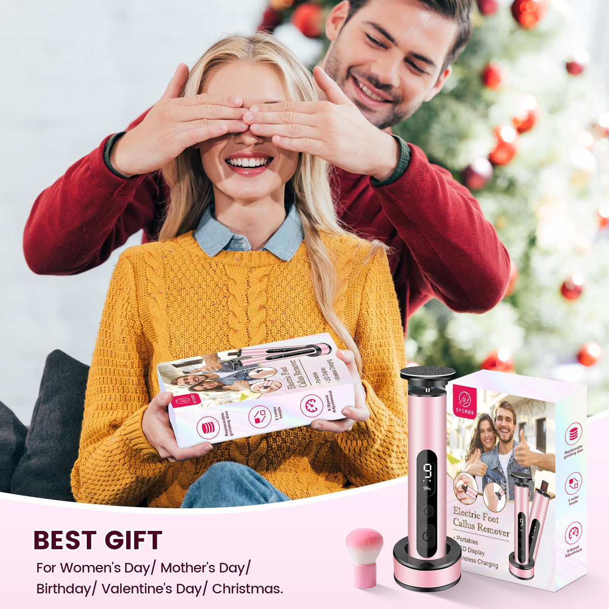 EFCRBS portable foot care set ideal as a gift