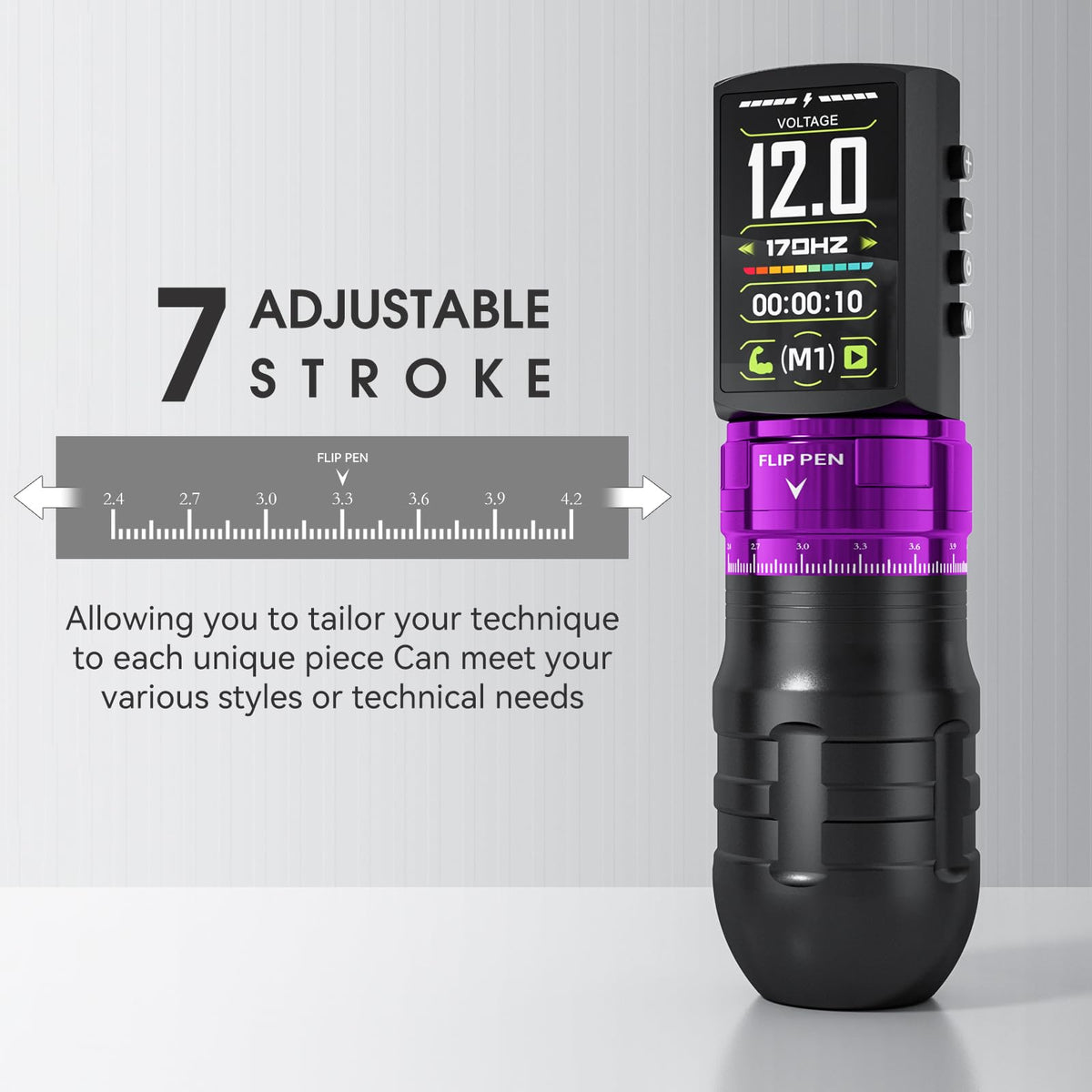 Effeer 30ml black tattoo ink for bold, consistent color results.