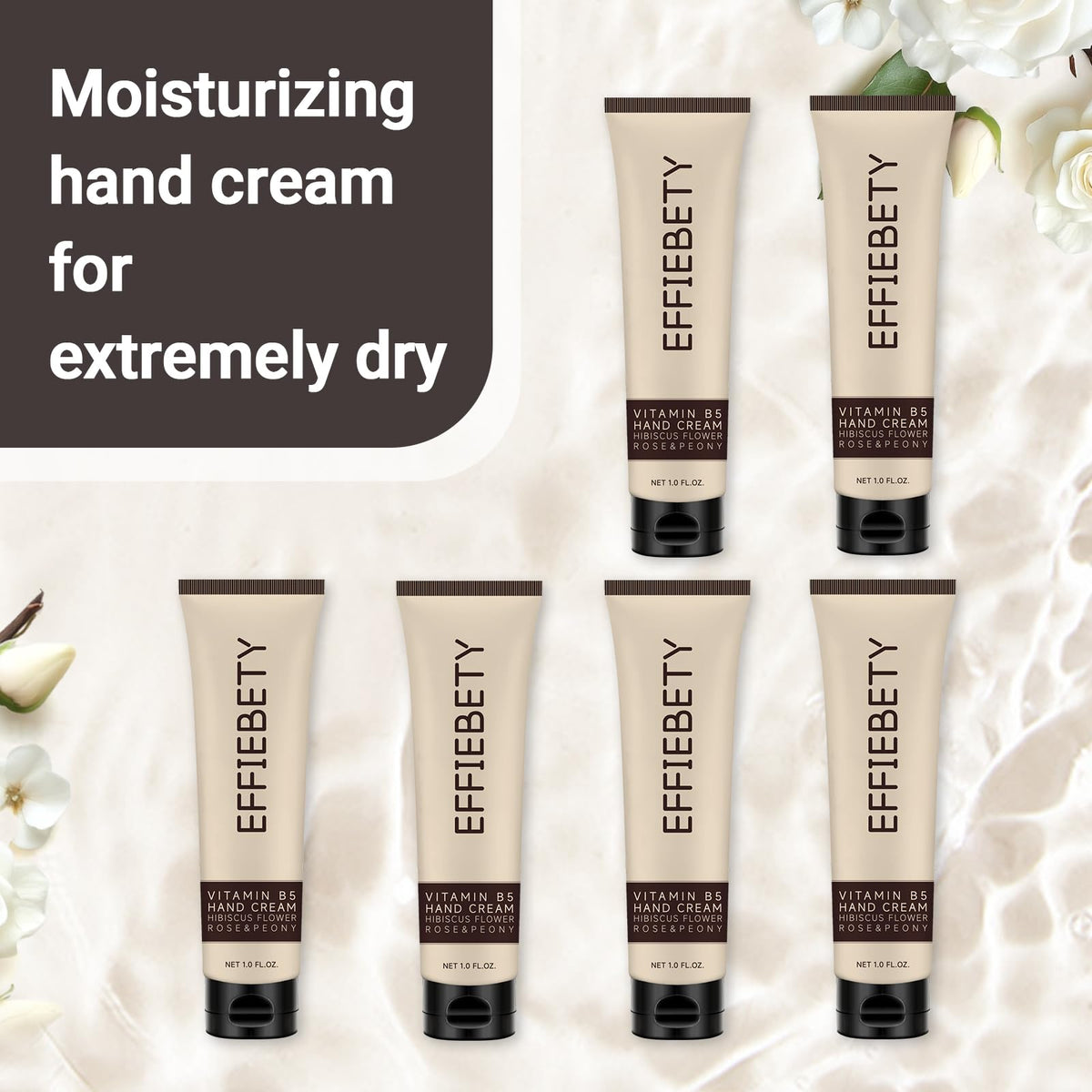 Effiebety 24-hour hydration concept for daily hand care