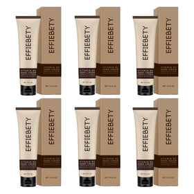 Effiebety Vitamin B5 Hand Cream pack of 6 bottles for portable hydration