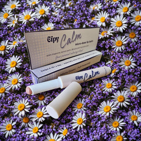 Efpy on-the-go use with balm tucked in pocket.