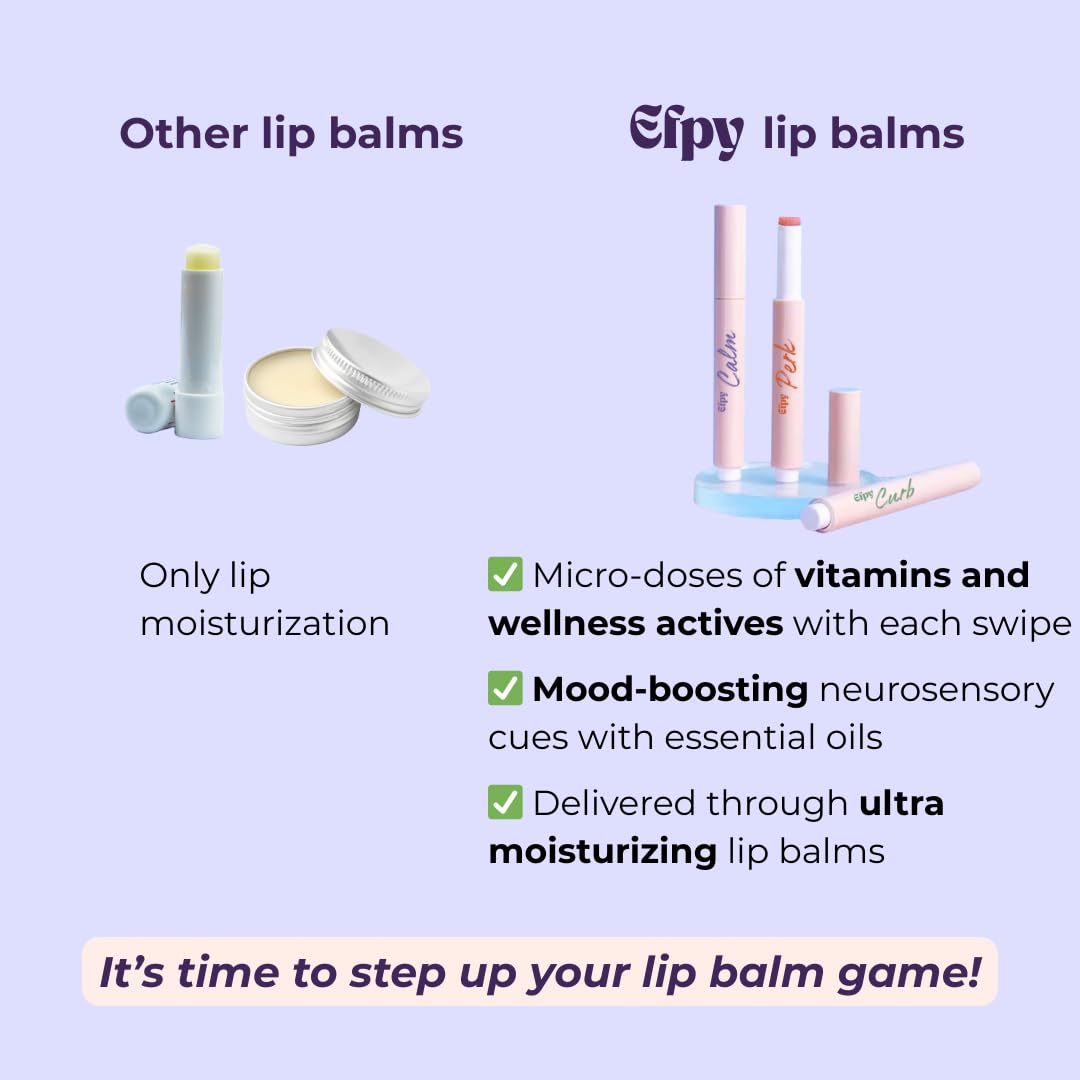 Efpy vitamins wellness actives label highlights B-vitamins and L-Theanine.