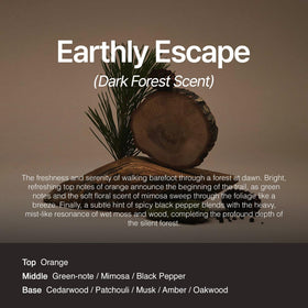EGATTOC dark-forest-scent-aromatherapy evokes earthy notes for a calming shower.