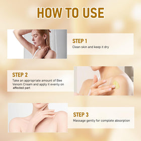 EHAUTO Bee Venom Cream morning routine scene for nourished skin.