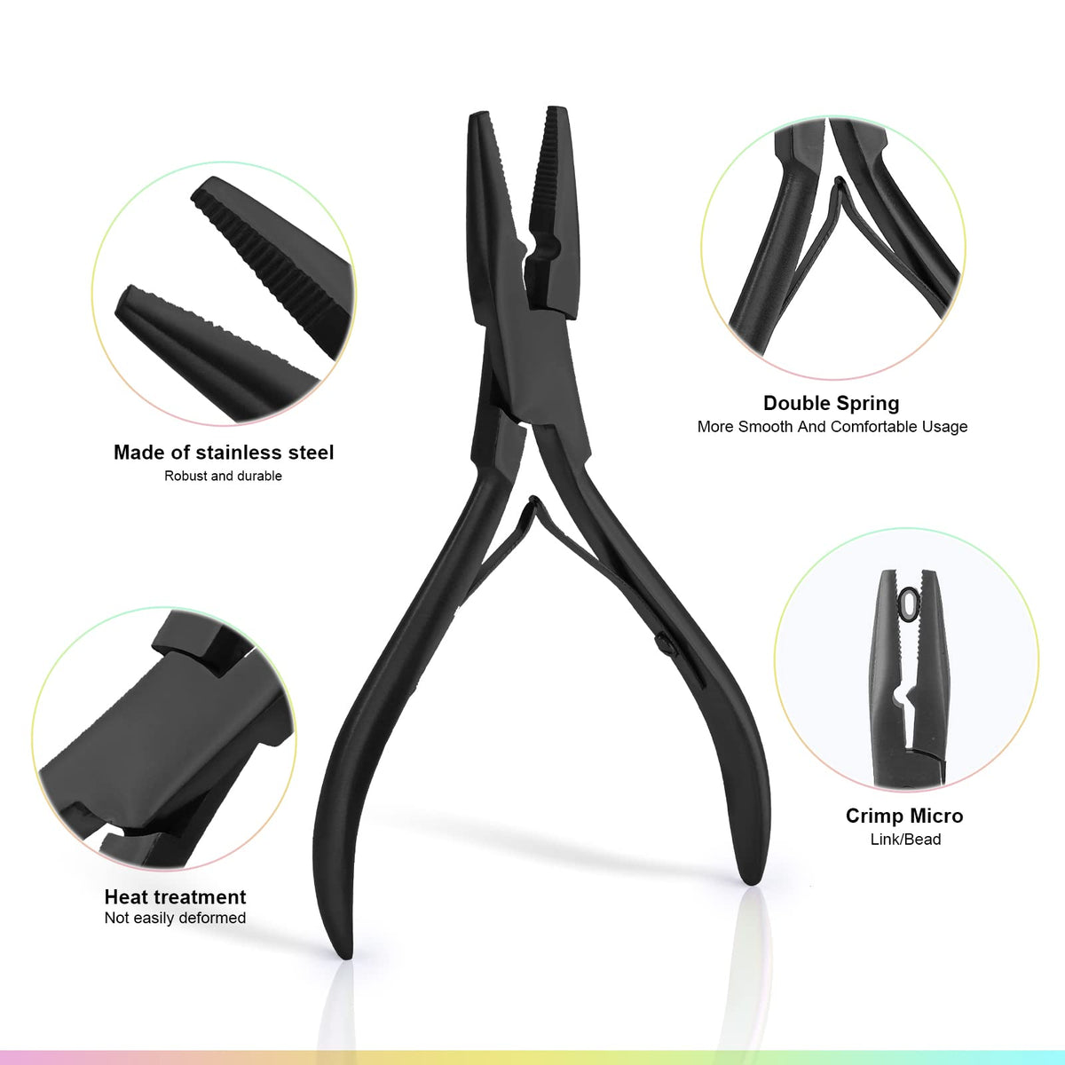 EHDIS beads device aids easy threading for micro-link applications.