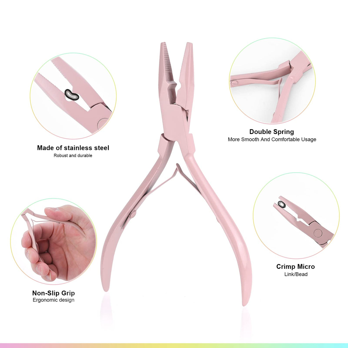 EHDIS beads device facilitates quick bead placement for smoother at-home installs.