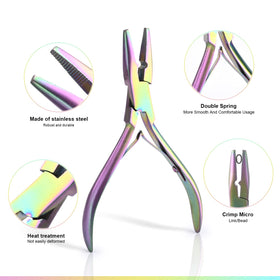 EHDis beads device supporting quick bead placement during at-home extensions