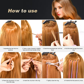 EHDIS daily hair styling clips hold sections during styling or washing.
