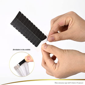 EHDIS hair clips for easy sectioning during application.