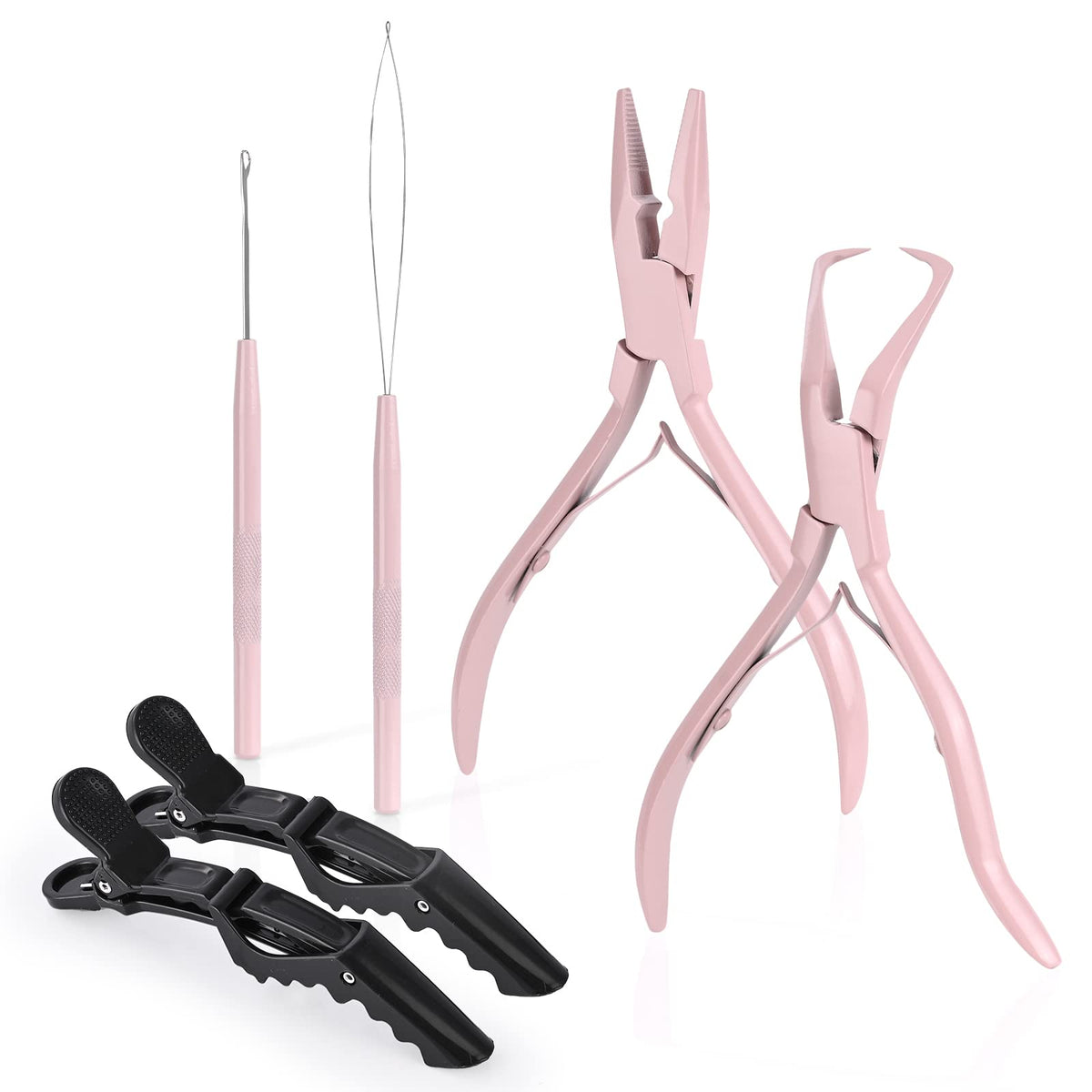 EHDIS hair extension beading closer pliers securely close micro links for durable holds.
