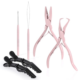 EHDIS hair extension beading closer pliers securely close micro links for durable holds.