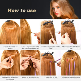 EHDis professional hair clip tool for precise sectioning and styling
