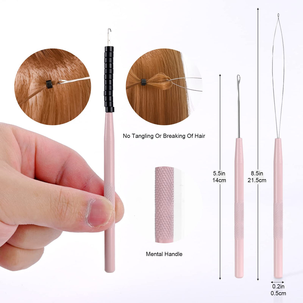 EHDIS professional hair extensions kit offers salon-like results at home.