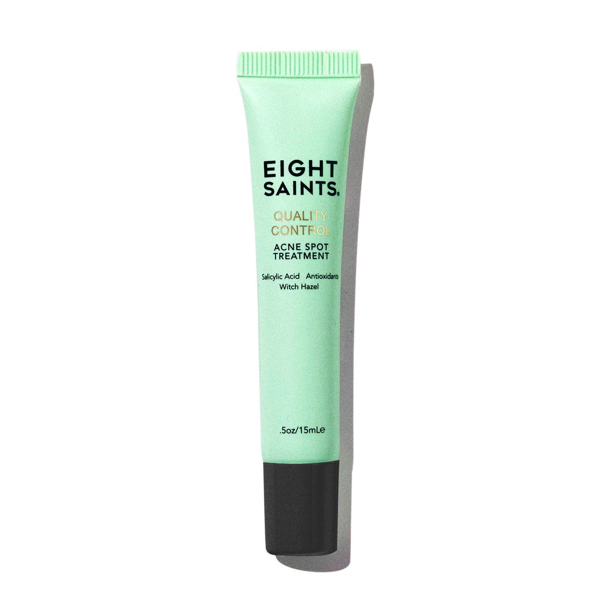 Eight Saints acne spot treatment bottle pour for precise on-blemish application