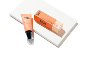 Eight Saints hand cream texture close-up shows rich hydration for cracked skin.
