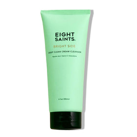 Eight Saints Bright Side Cream Cleanser bottle with a gentle, hydrating cleanse