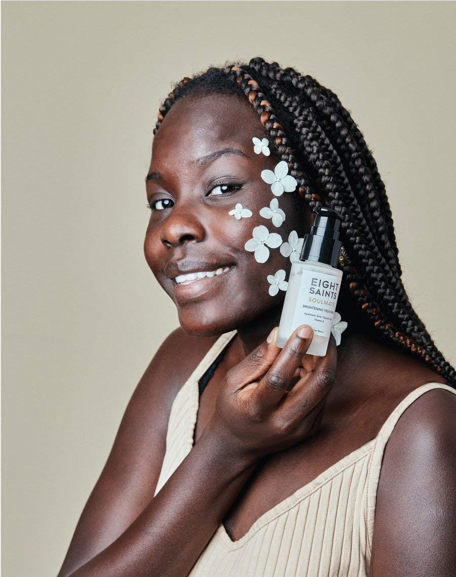 Eight Saints Soulmate Lotion with hyaluronic acid for deep hydration.