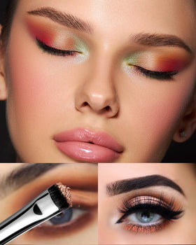 Eigshow copper-tube brush with premium bristles for smooth, consistent application