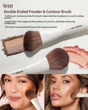 EIGSHOW angled concealer brush for hard-to-reach areas