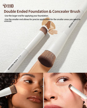 EIGSHOW concealer brush for precise under-eye coverage