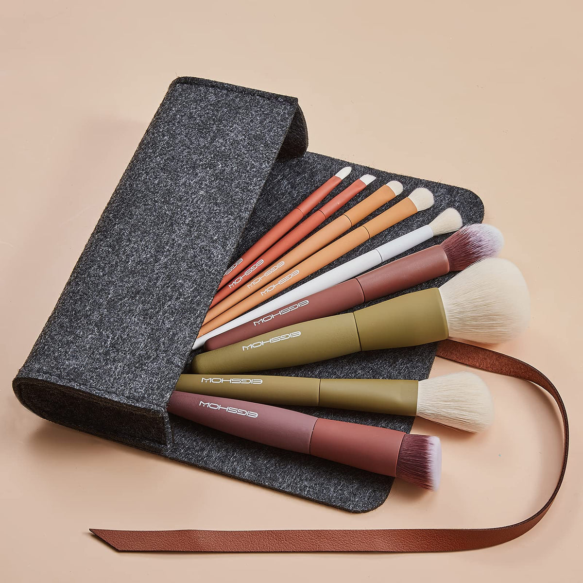 Eigshow concealer brush for pinpoint conceal and seamless blend.