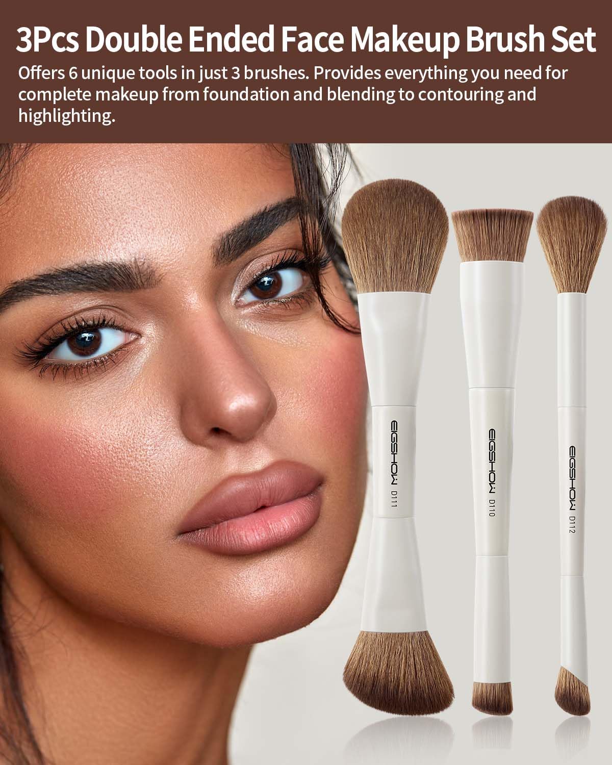 EIGSHOW contour brush for defined, blended sculpt