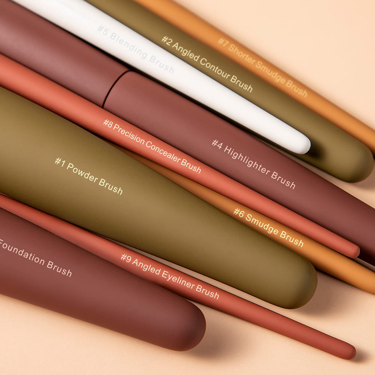Eigshow fluffy powder brush for even setting and soft finish.
