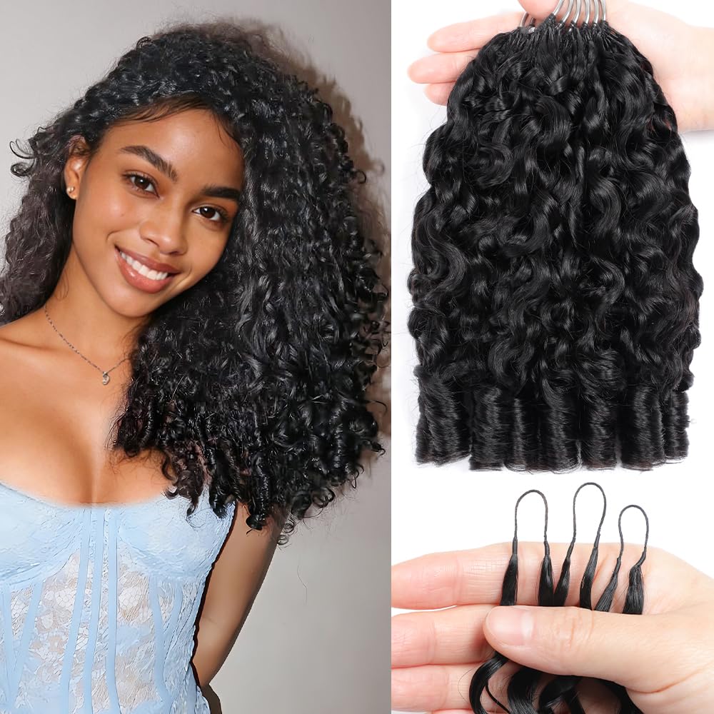 EINbeauty Burmese curly 18in bundle for natural texture and easy styling.