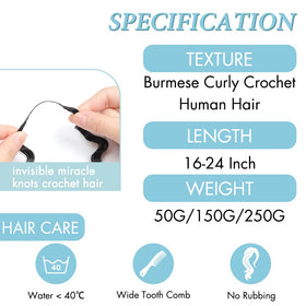 EINbeauty invisible knots create a natural-looking scalp line.