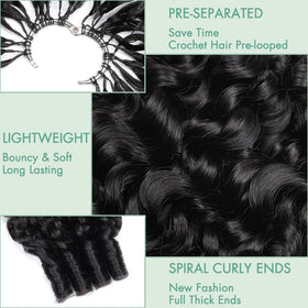 EINbeauty lightweight crochet hair ideal for all-day comfort.