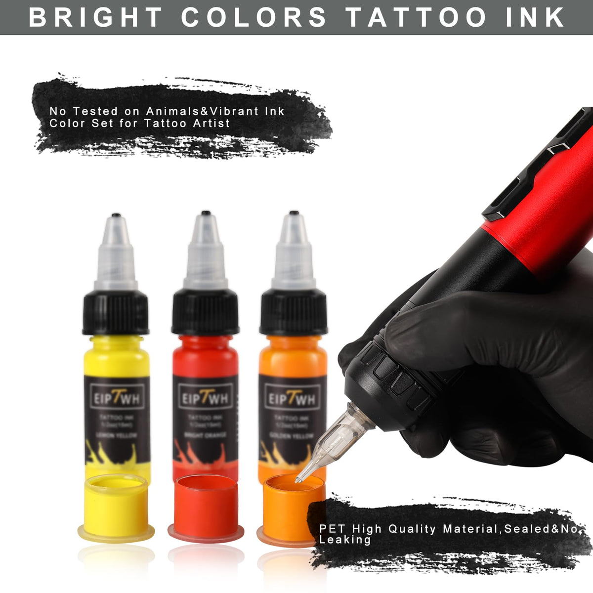 EIPTWH color-mixing inks captured for outlining and shading versatility.