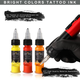 EIPTWH color-mixing inks captured for outlining and shading versatility.
